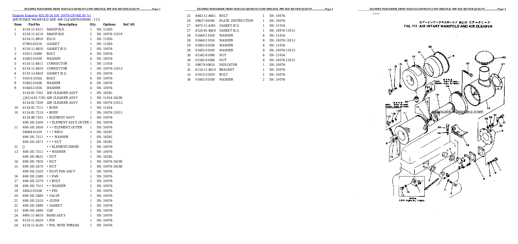 Protected: 4D130-1A S/N 10076-UP Partsbook