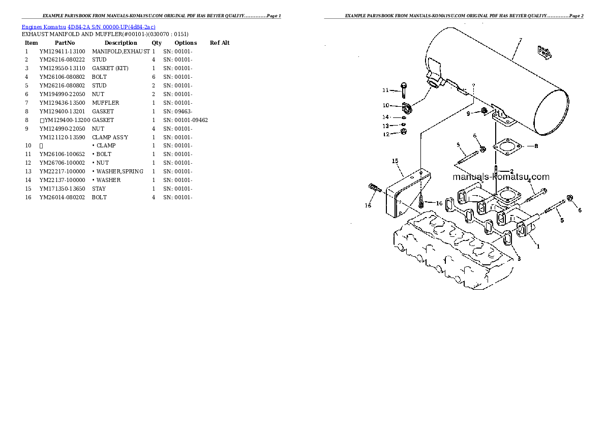Protected: 4D84-2A S/N 00000-UP Partsbook