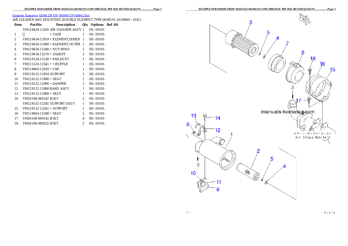 Protected: 4D84-2B S/N 00000-UP Partsbook