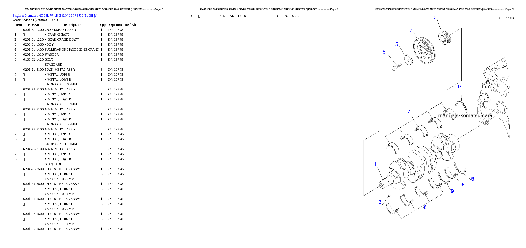 Protected: 4D95L-W-1D-B S/N 19778-UP Partsbook
