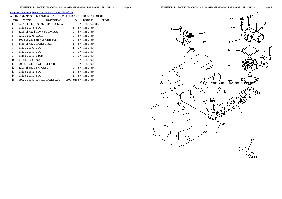 Protected: 4D95L-1H S/N 22213-UP Partsbook