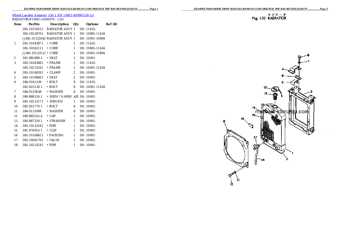 Protected: 530-1 S/N 10001-49999 Partsbook