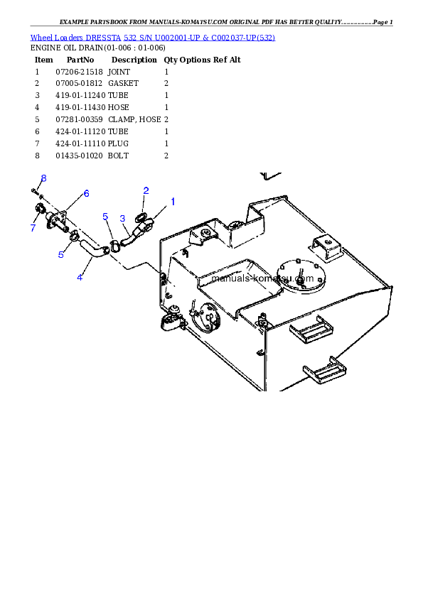 Protected: 532 S/N U002001-UP & C002037-UP Partsbook