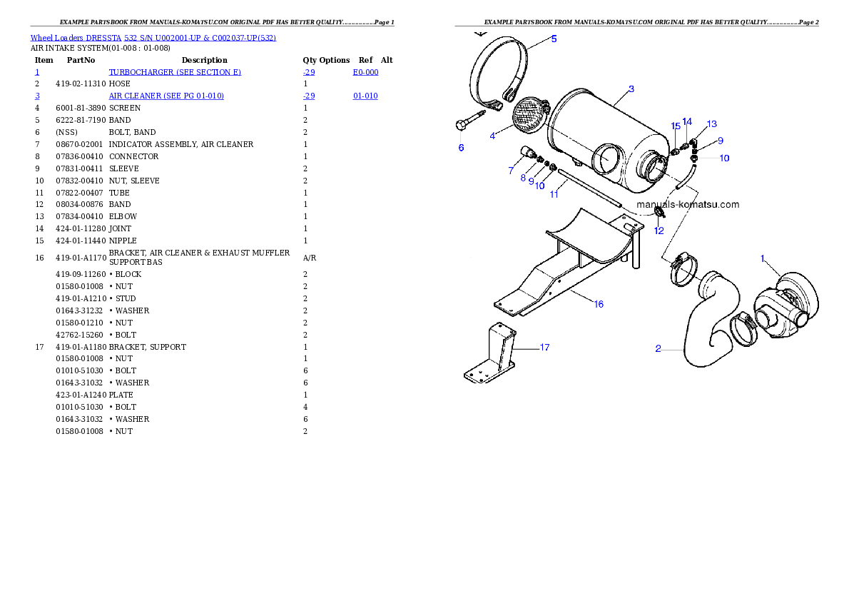 Protected: 532 S/N U002001-UP & C002037-UP Partsbook