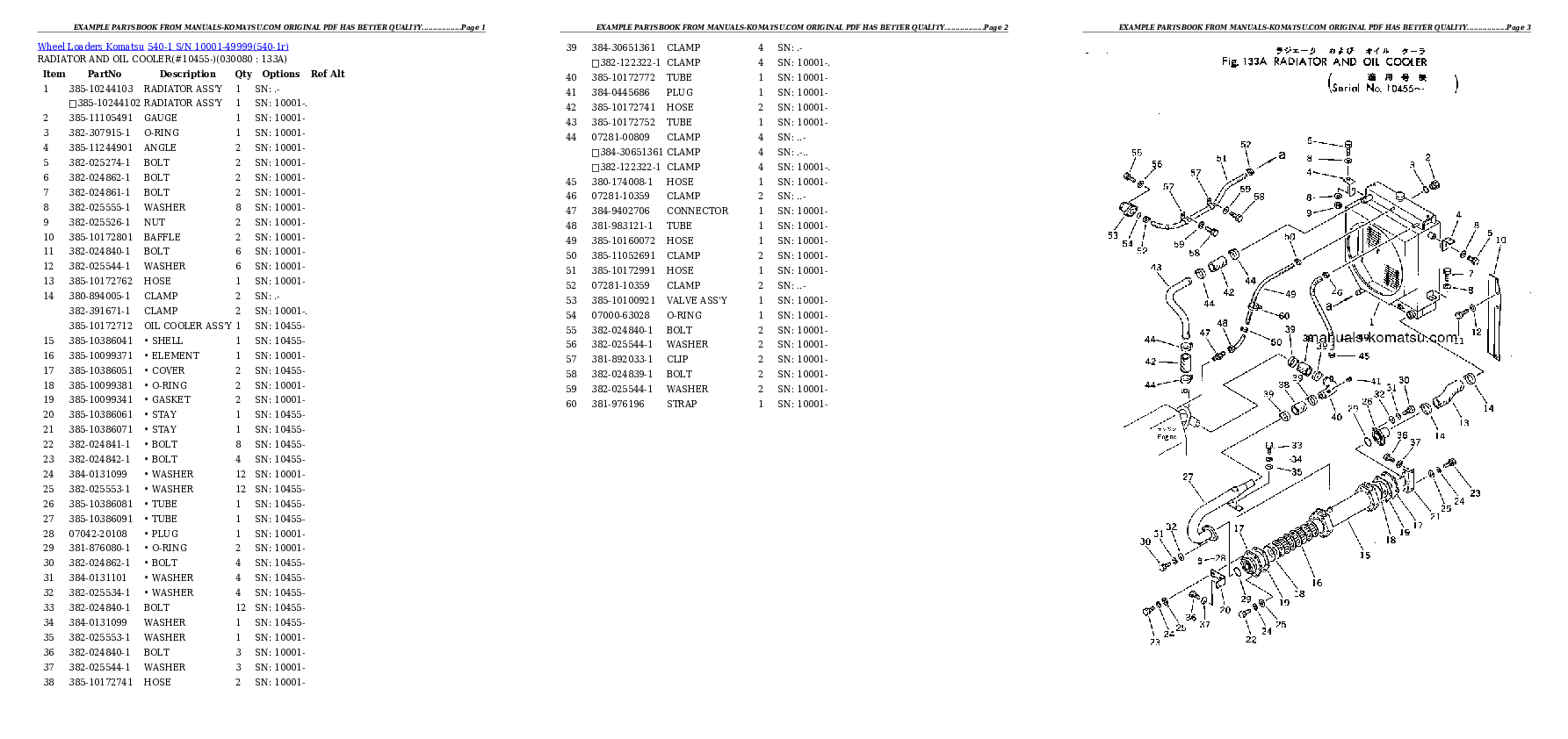 Protected: 540-1 S/N 10001-49999 Partsbook