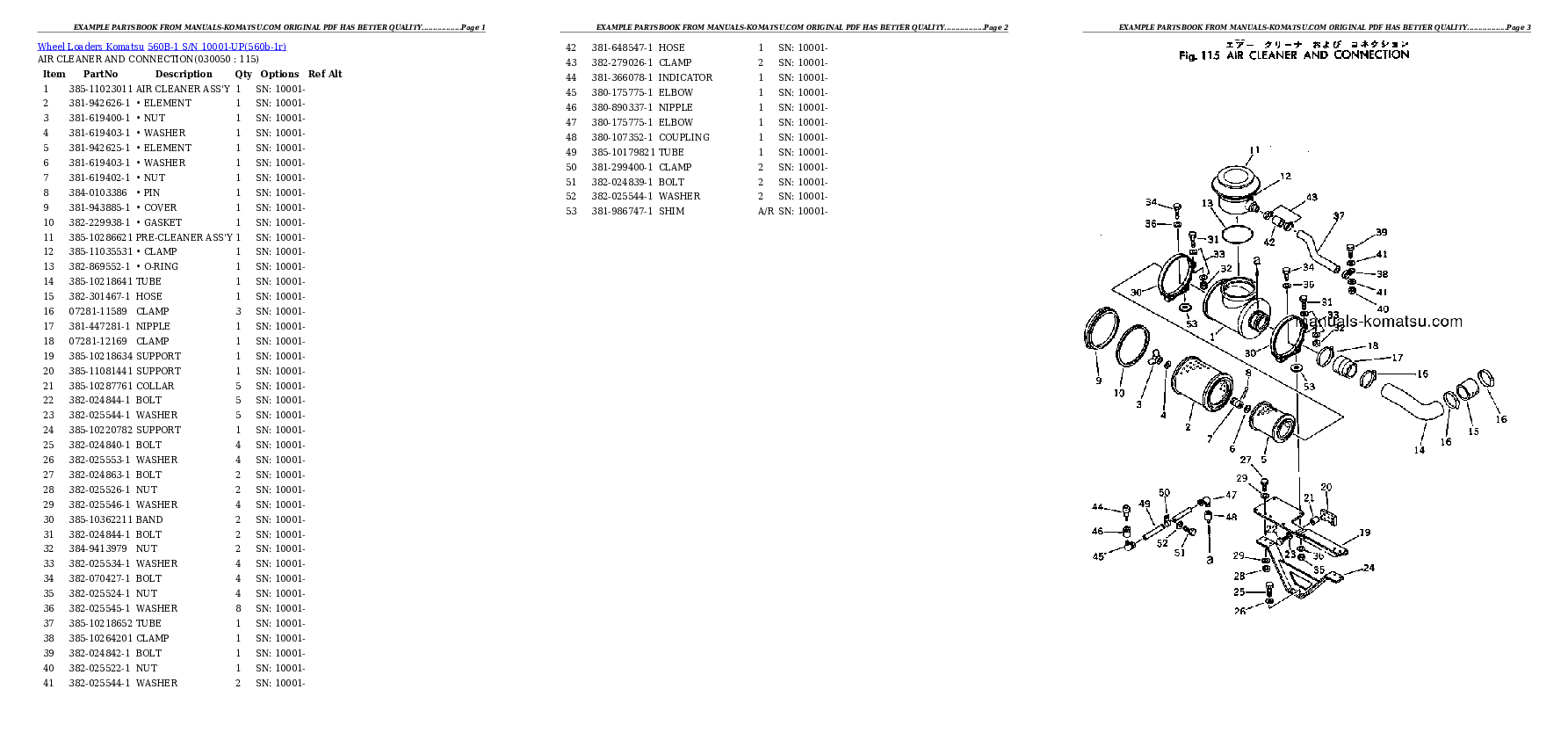 Protected: 560B-1 S/N 10001-UP Partsbook