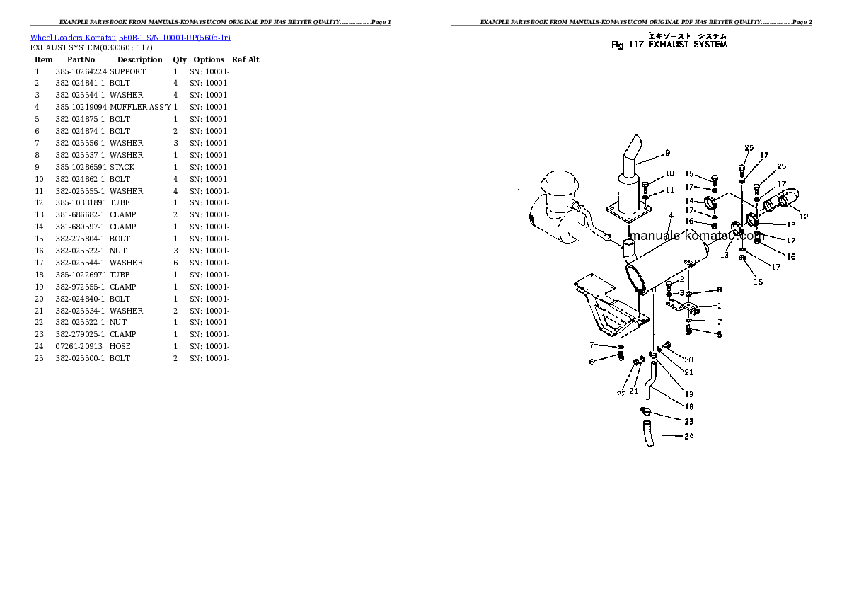 Protected: 560B-1 S/N 10001-UP Partsbook