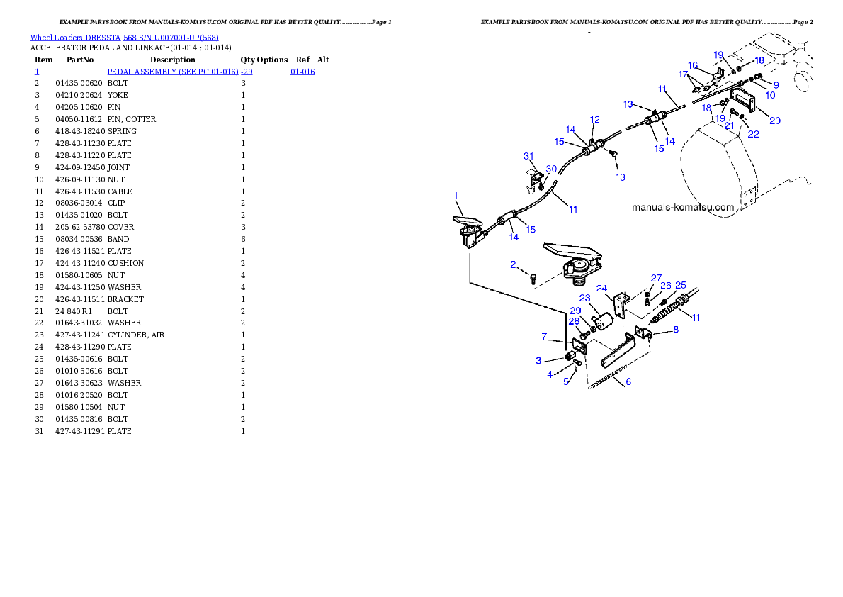 Protected: 568 S/N U007001-UP Partsbook
