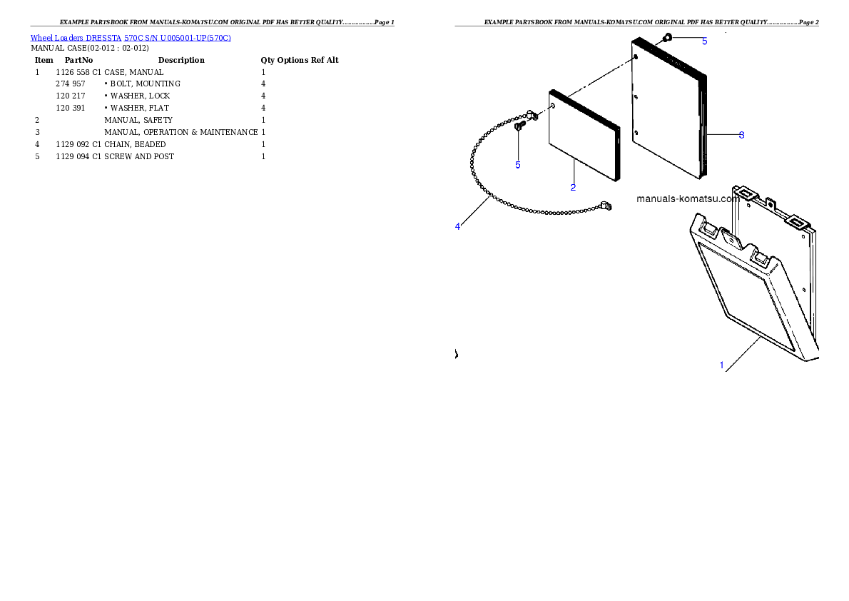 Protected: 570C S/N U005001-UP Partsbook