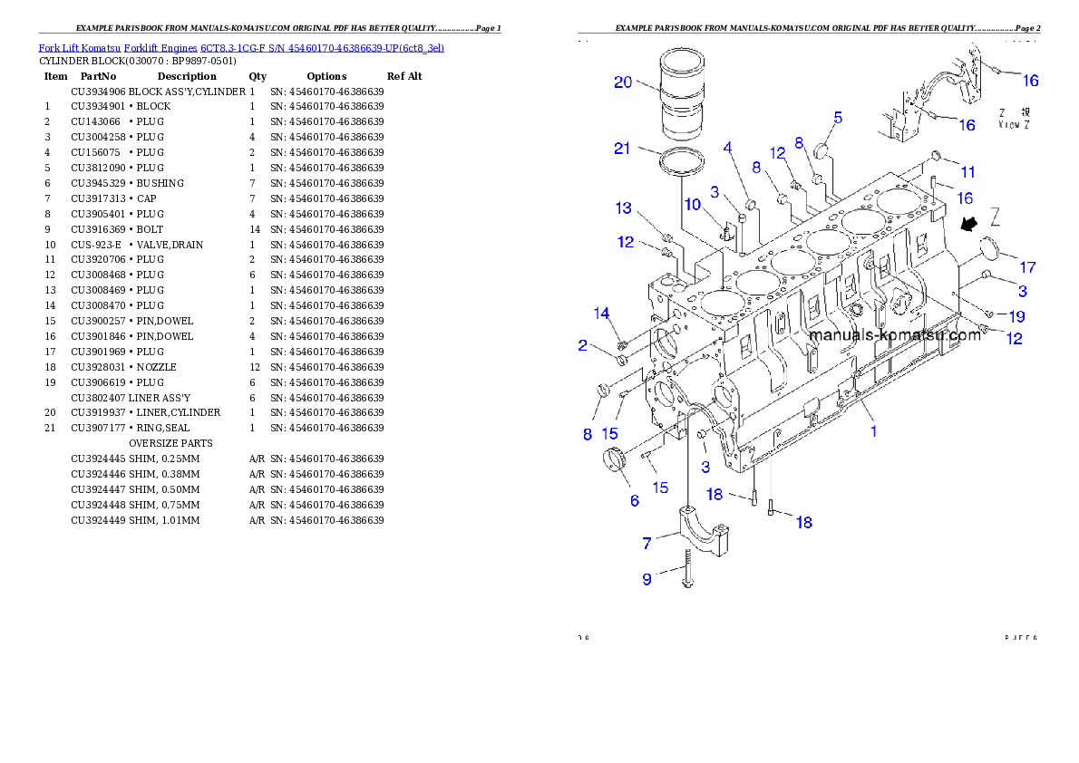 Protected: 6CT8.3-1CG-F S/N 45460170-46386639-UP Partsbook
