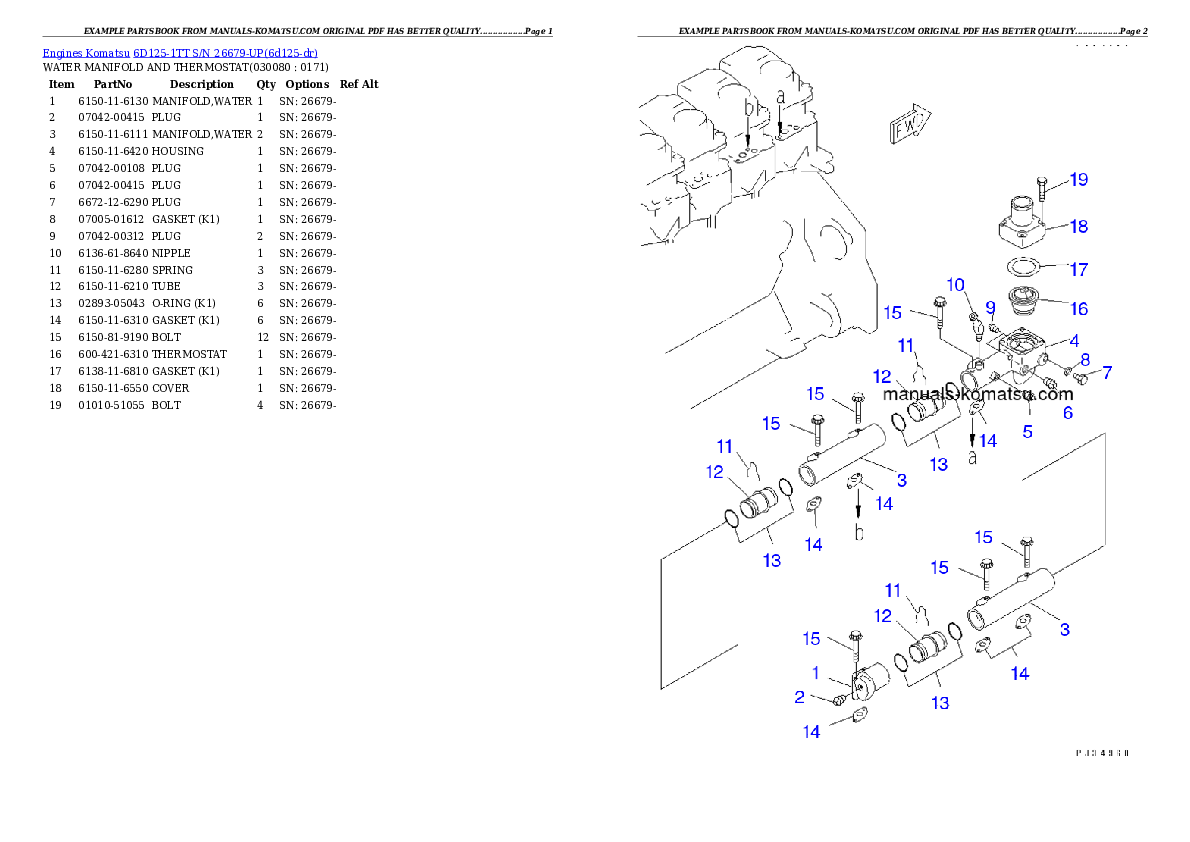 Protected: 6D125-1TT S/N 26679-UP Partsbook