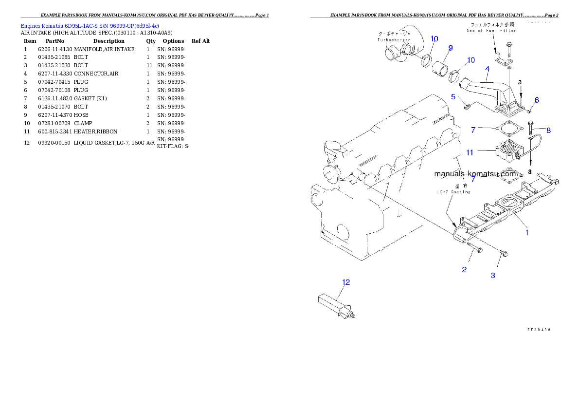 Protected: 6D95L-1AC-S S/N 96999-UP Partsbook