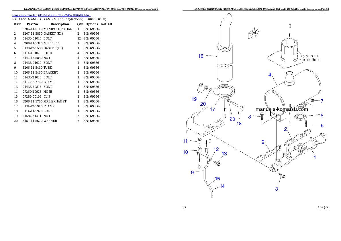 Protected: 6D95L-1VV S/N 29245-UP Partsbook