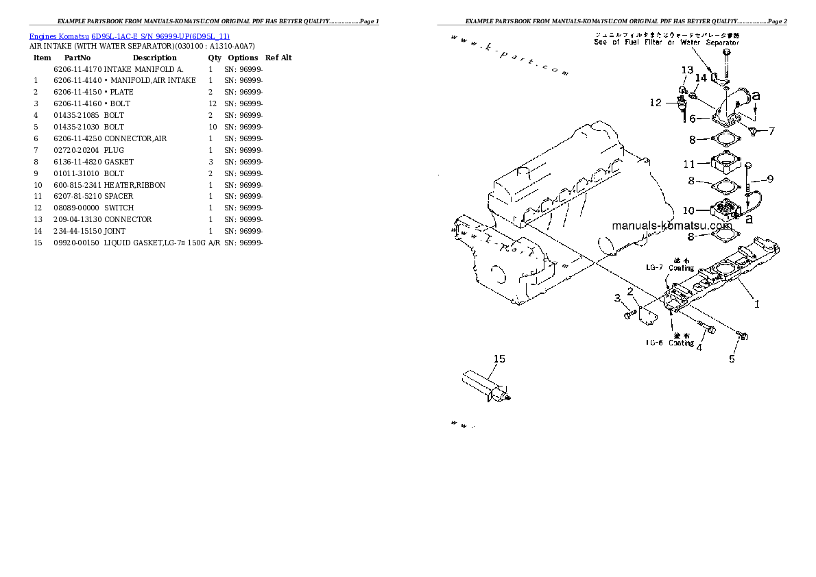Protected: 6D95L-1AC-E S/N 96999-UP Partsbook