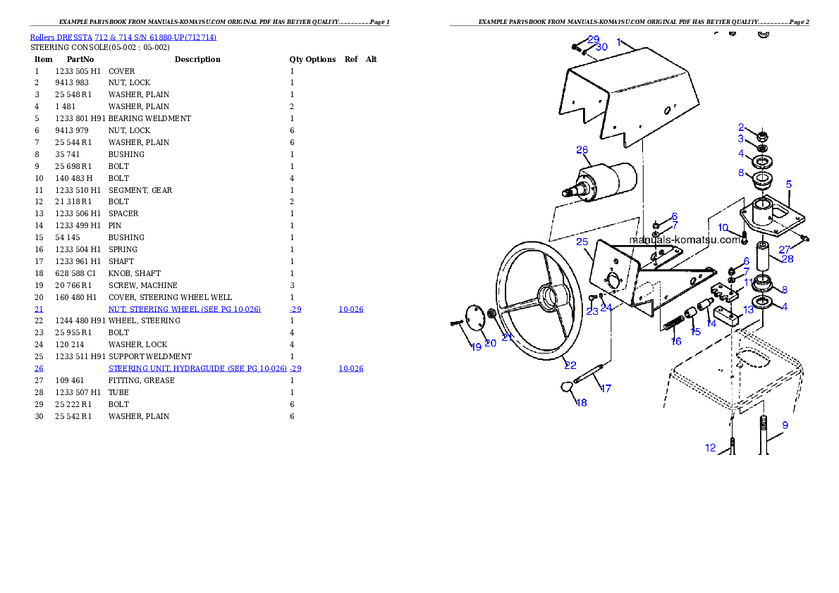 Protected: 712 & 714 S/N 61880-UP Partsbook