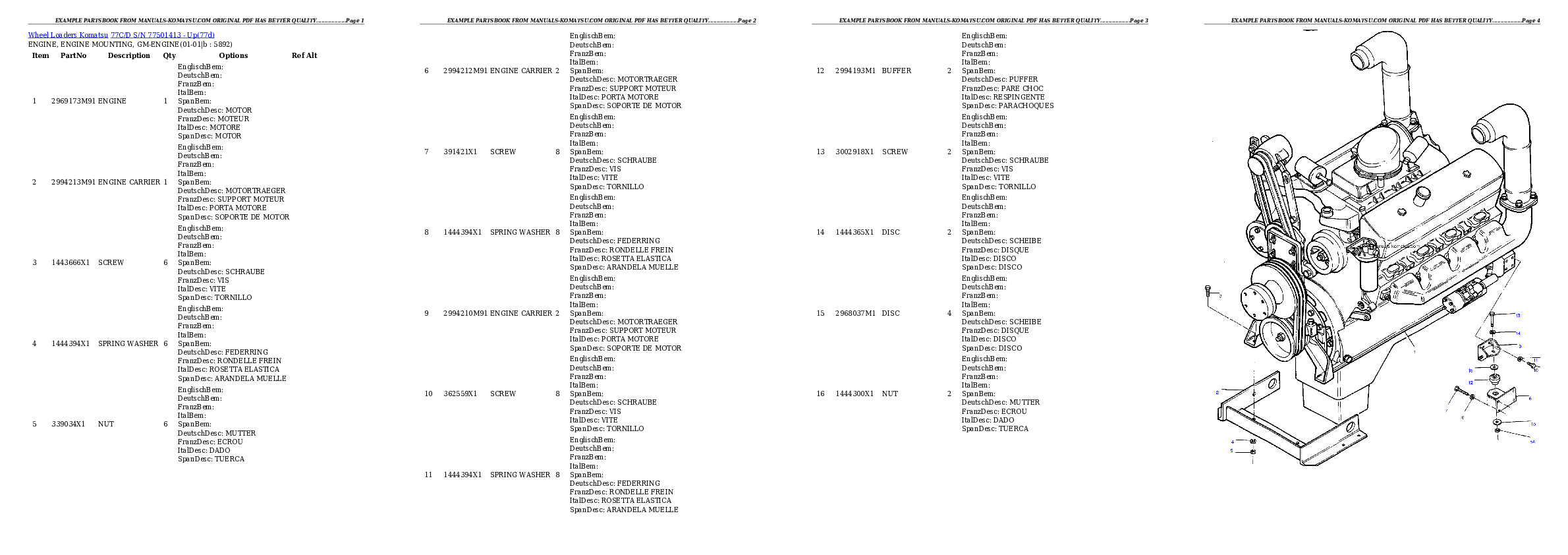 Protected: 77C/D S/N 77501413 – Up Partsbook