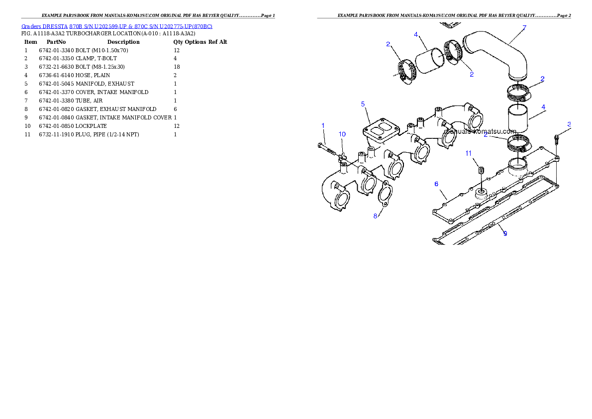 Protected: 870B S/N U202599-UP & 870C S/N U202775-UP Partsbook