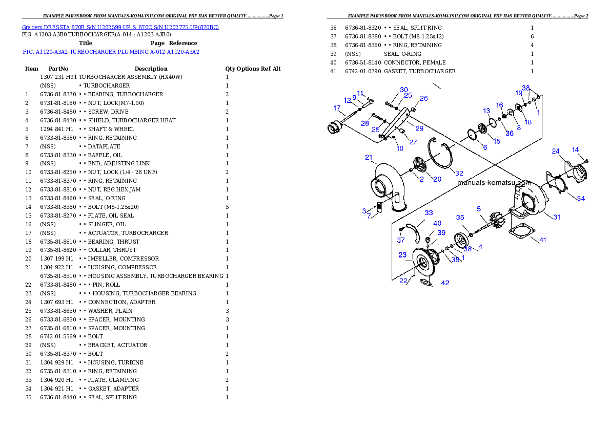 Protected: 870B S/N U202599-UP & 870C S/N U202775-UP Partsbook