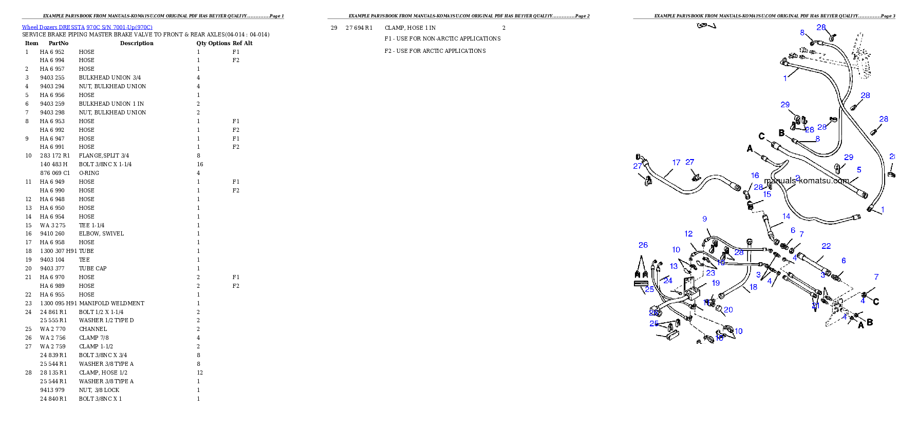 Protected: 970C S/N 7001-Up Partsbook