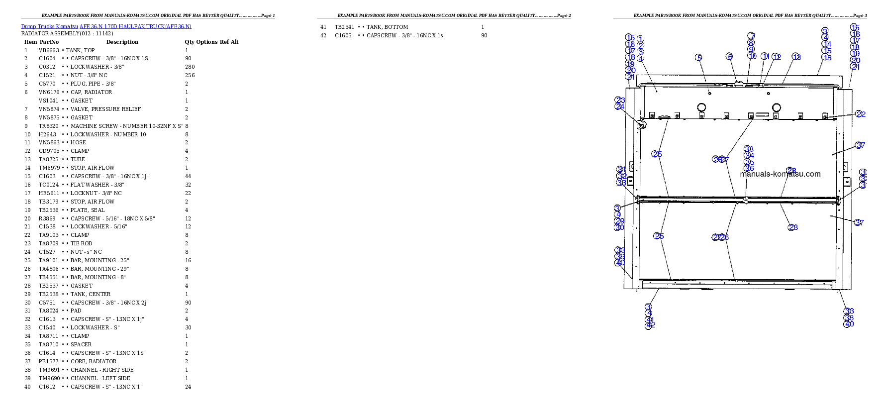 Protected: AFE36-N 170D                 HAULPAK TRUCK Partsbook
