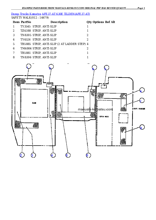Protected: AFE37-AT 630E            TILDEN Partsbook