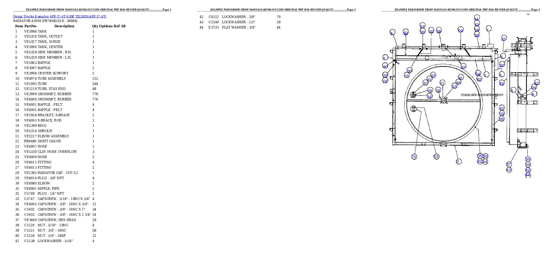 Protected: AFE37-AT 630E            TILDEN Partsbook