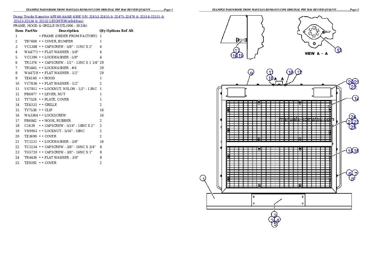 Protected: AFE46-AA/AB 630E S/N 32453-32455 & 32475-32476 & 32514-32515 & 32533-32534 & 32552 LEIGHTON Partsbook