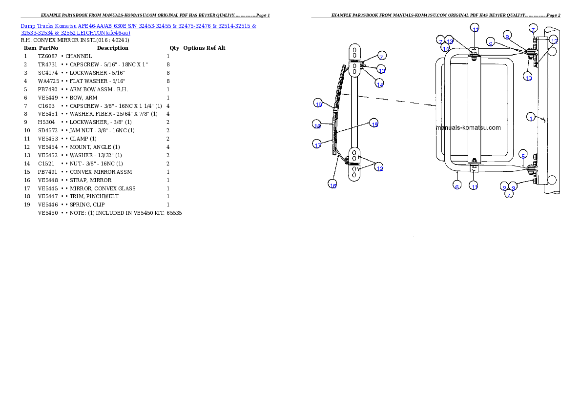 Protected: AFE46-AA/AB 630E S/N 32453-32455 & 32475-32476 & 32514-32515 & 32533-32534 & 32552 LEIGHTON Partsbook