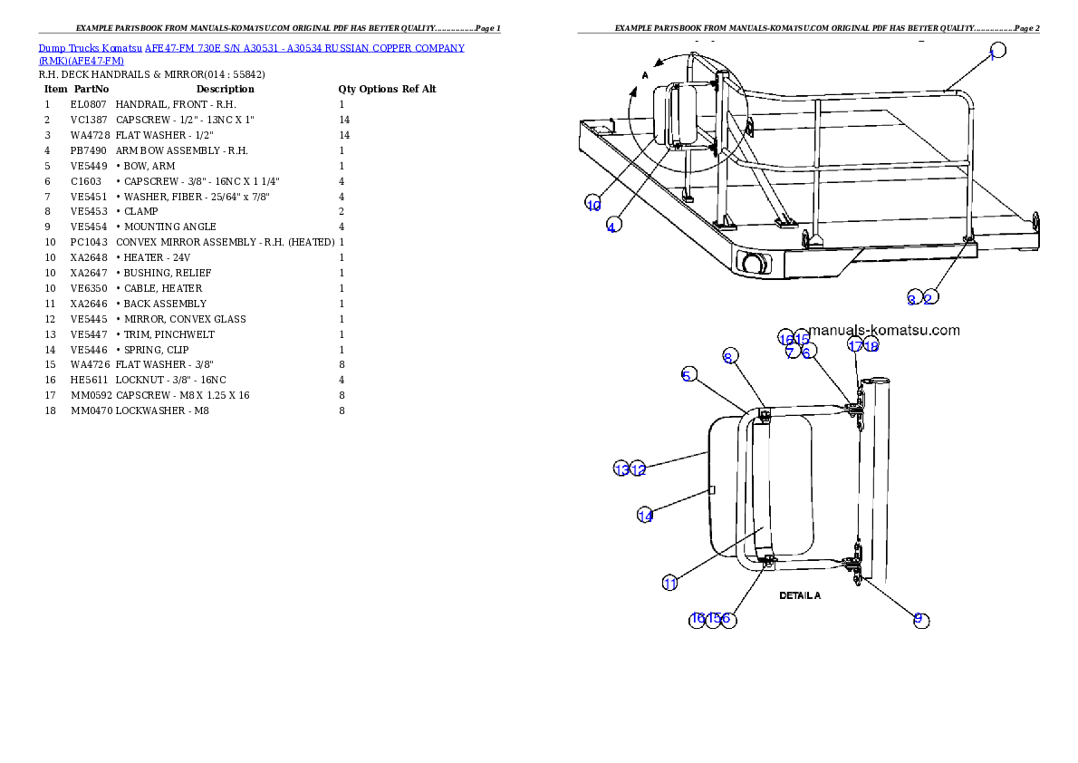 Protected: AFE47-FM 730E S/N A30531 – A30534     RUSSIAN COPPER COMPANY (RMK) Partsbook