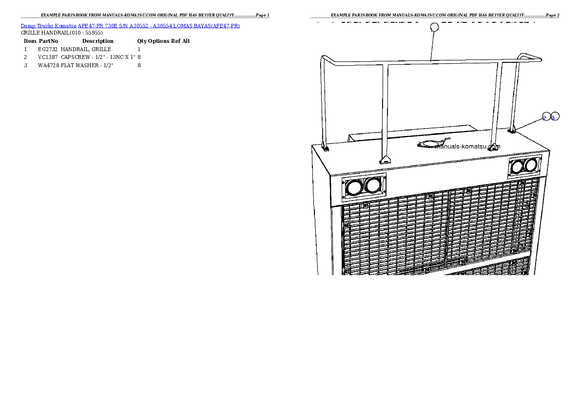 Protected: AFE47-FR 730E S/N A30552 – A30554      LOMAS BAYAS Partsbook