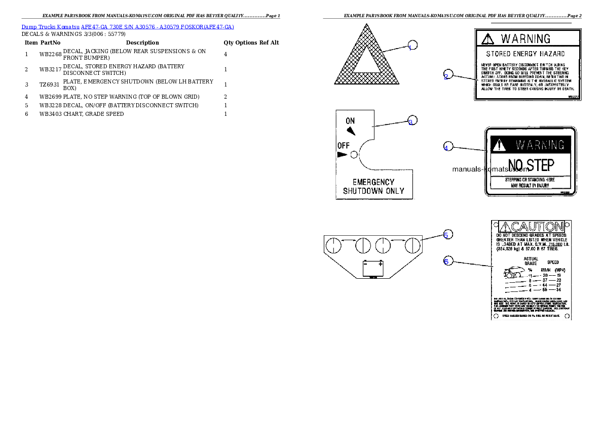 Protected: AFE47-GA 730E S/N A30576 – A30579       FOSKOR Partsbook