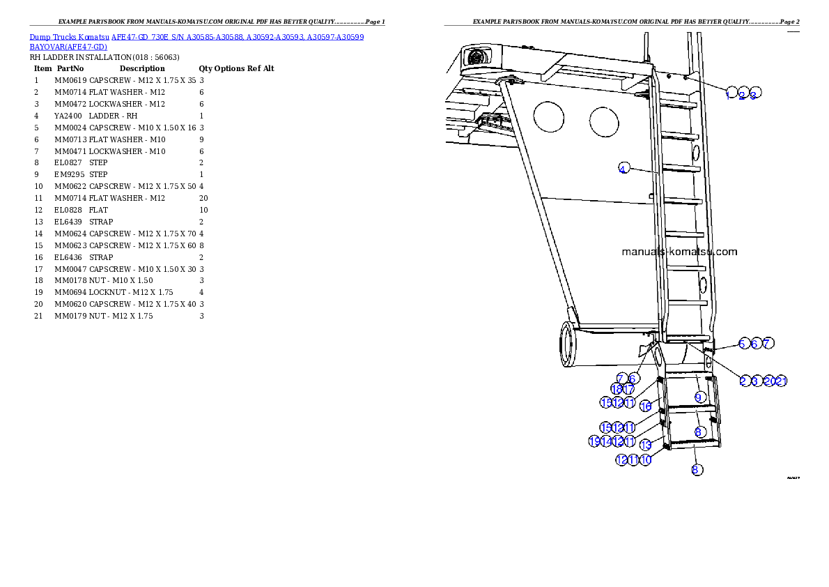 Protected: AFE47-GD 730E S/N A30585-A30588, A30592-A30593, A30597-A30599     BAYOVAR Partsbook