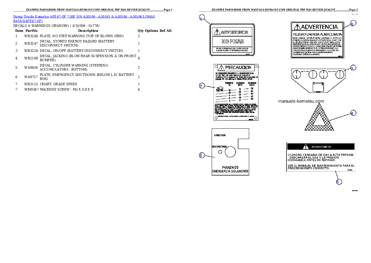 Protected: AFE47-GF 730E S/N A30590 – A30591 & A30594 – A30596     LOMAS BAYAS Partsbook
