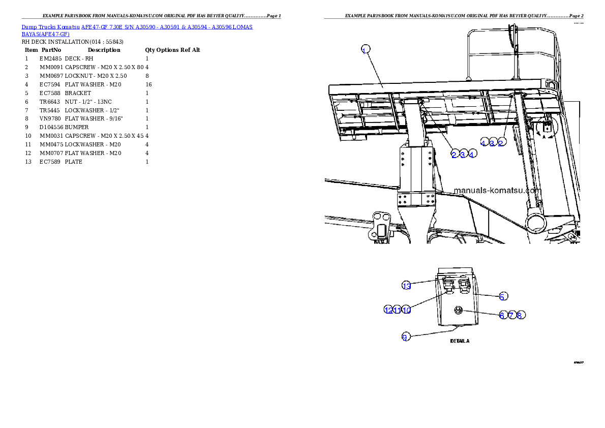 Protected: AFE47-GF 730E S/N A30590 – A30591 & A30594 – A30596     LOMAS BAYAS Partsbook