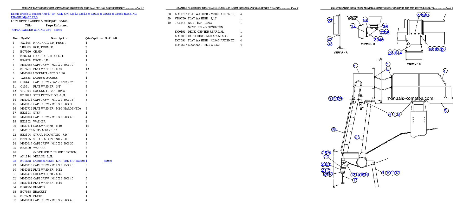 Protected: AFE47-J/N 730E S/N 32642-32643 & 32675 & 32682 & 32689  ROSSING URANIUM Partsbook
