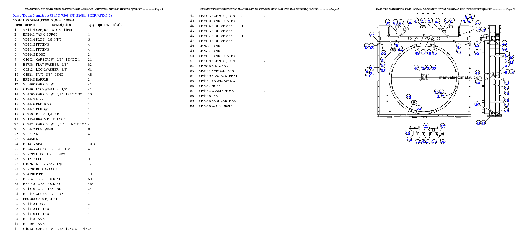 Protected: AFE47-P 730E S/N 32684   ISCOR Partsbook