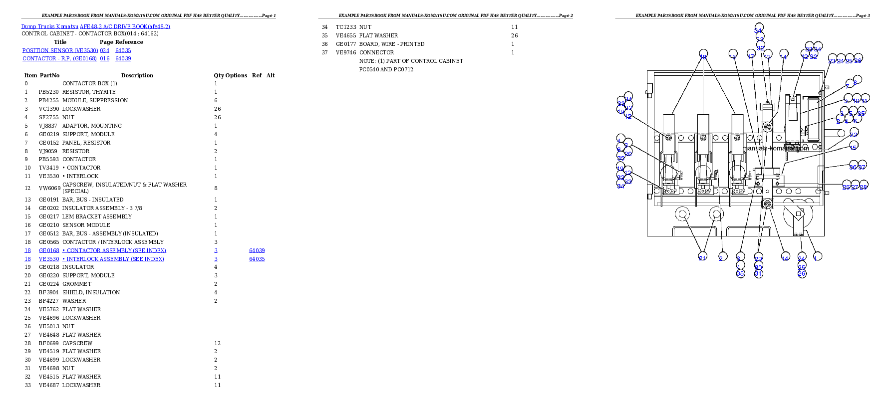 Protected: AFE48-2  A/C DRIVE BOOK Partsbook