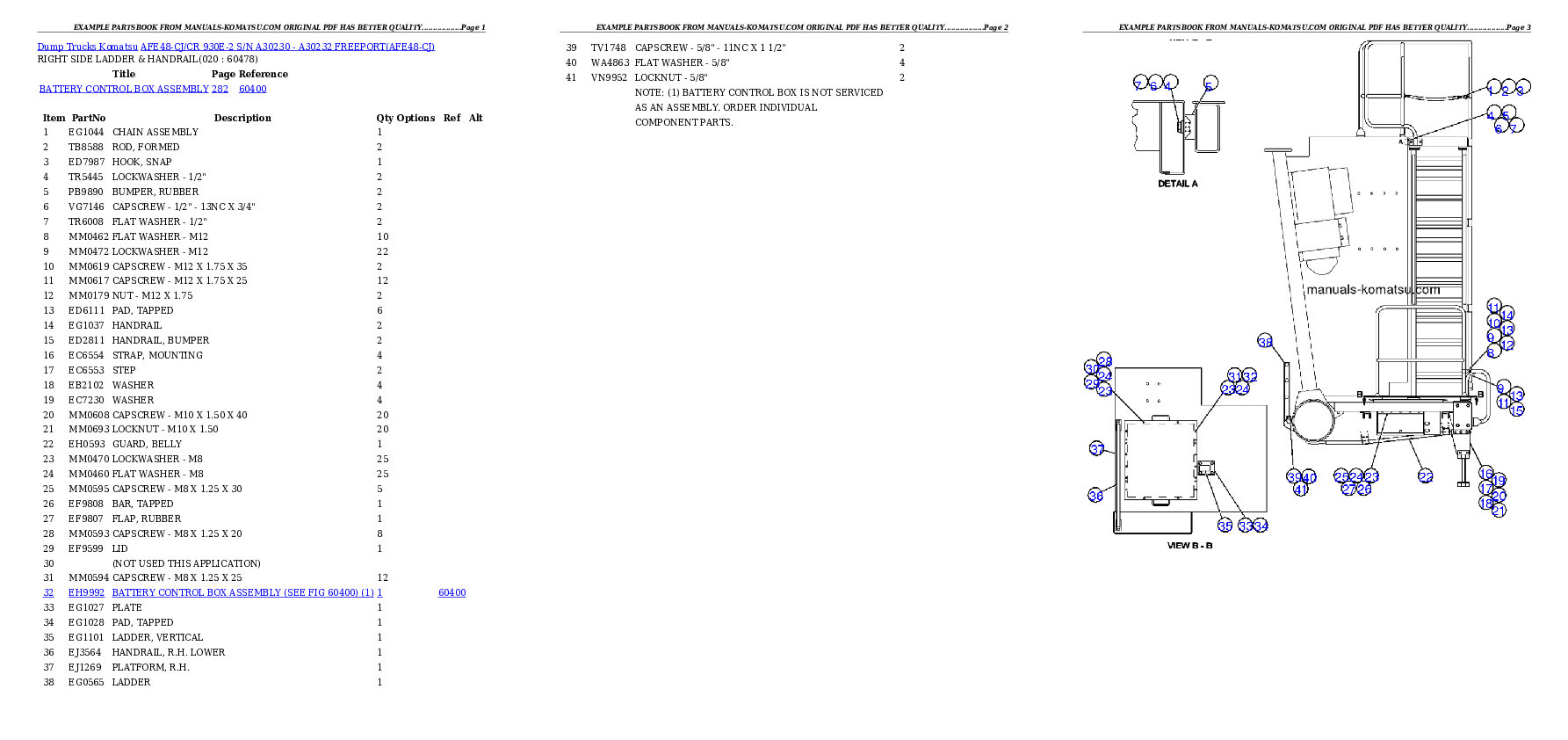 Protected: AFE48-CJ/CR 930E-2  S/N  A30230 – A30232 FREEPORT Partsbook