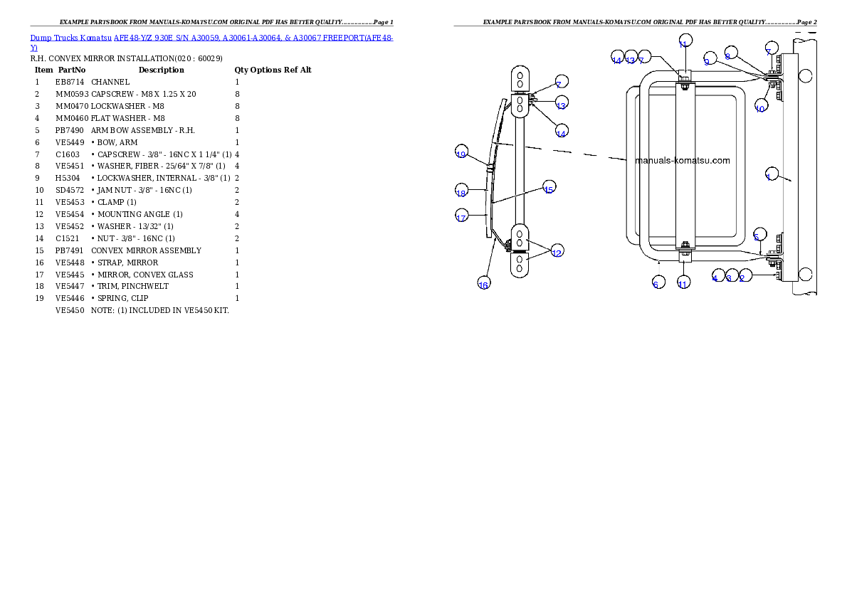 Protected: AFE48-Y/Z 930E S/N A30059, A30061-A30064, & A30067 FREEPORT Partsbook