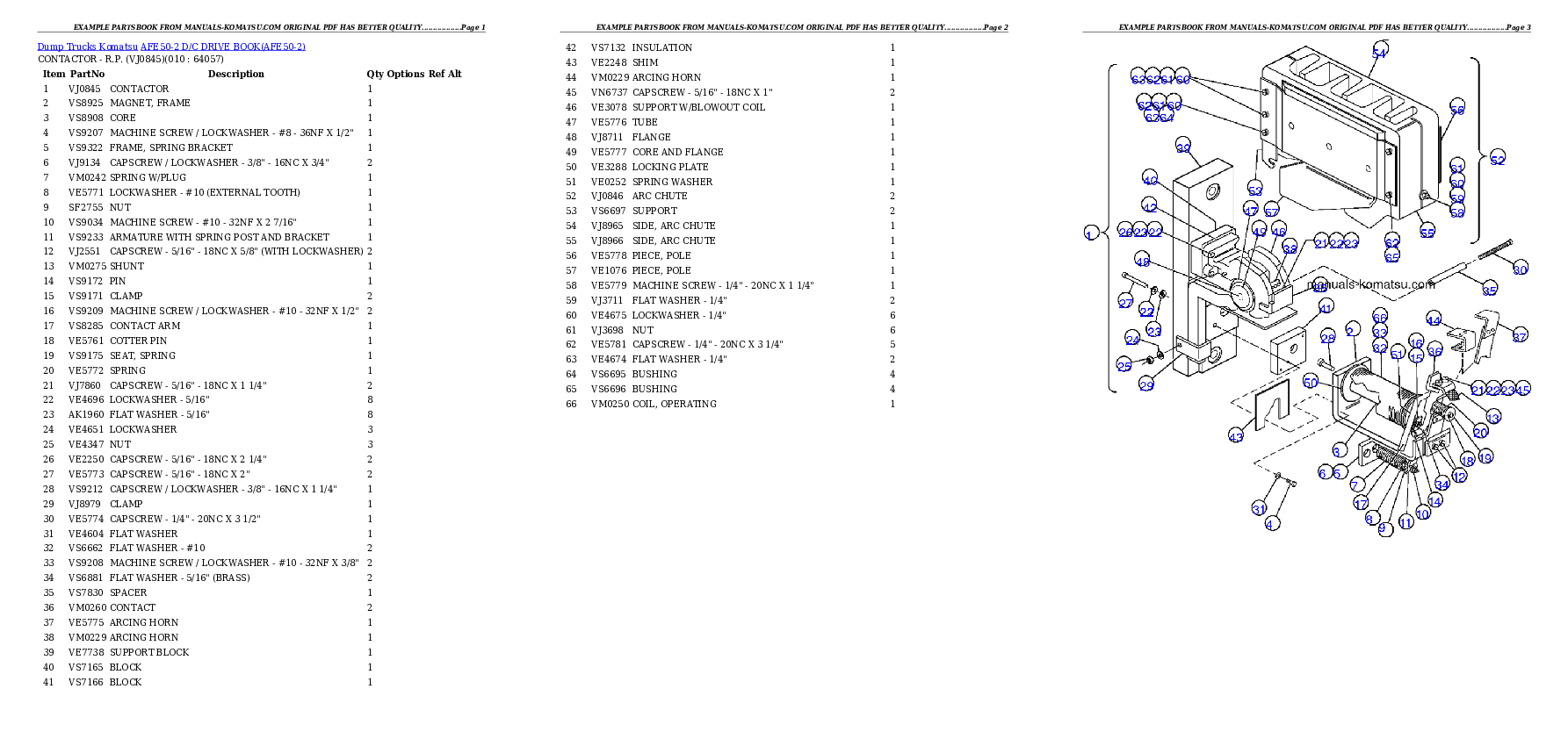Protected: AFE50-2  D/C DRIVE BOOK Partsbook