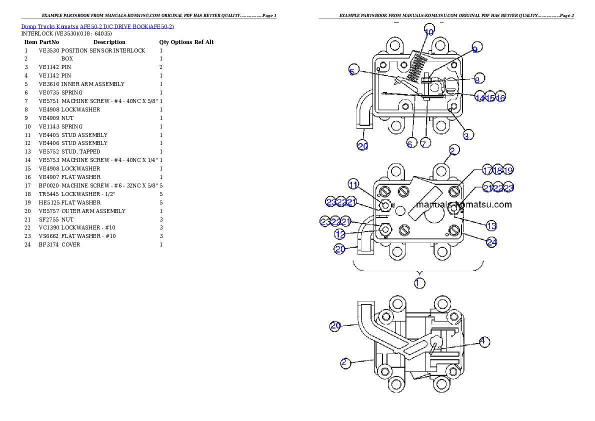 Protected: AFE50-2  D/C DRIVE BOOK Partsbook