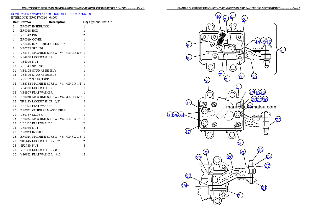 Protected: AFE50-2  D/C DRIVE BOOK Partsbook