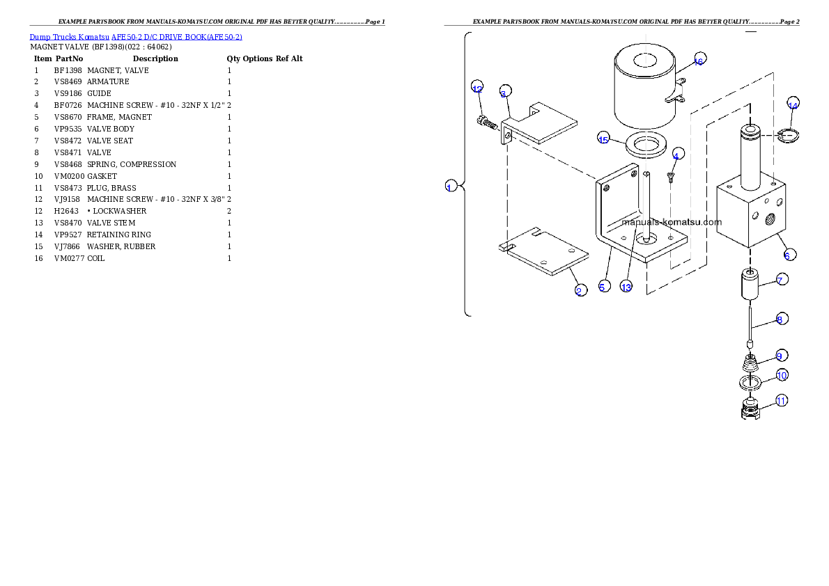 Protected: AFE50-2  D/C DRIVE BOOK Partsbook