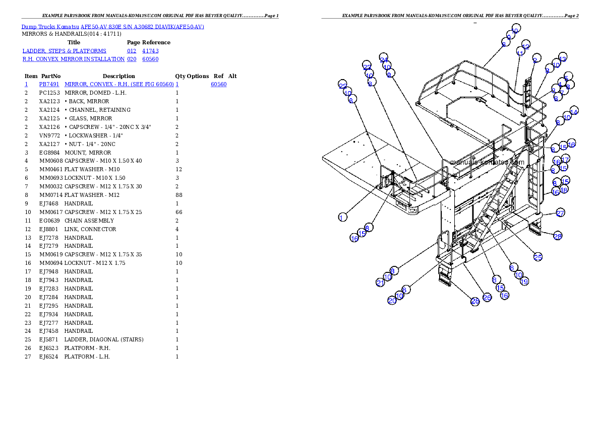 Protected: AFE50-AV 830E S/N A30682    DIAVIK Partsbook