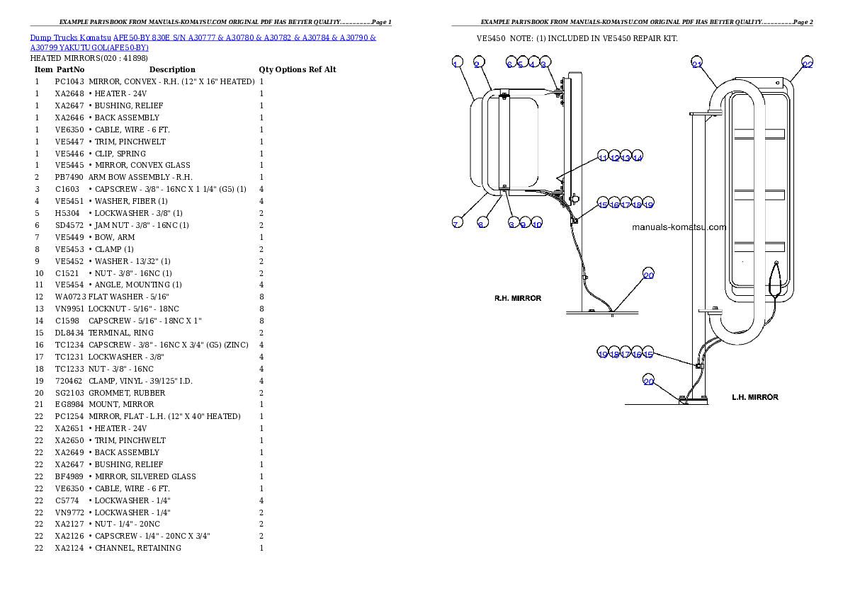 Protected: AFE50-BY 830E S/N A30777 & A30780 & A30782 & A30784 & A30790 & A30799  YAKUTUGOL Partsbook