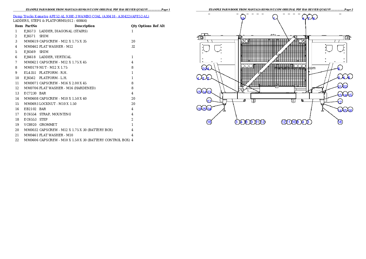 Protected: AFE52-AL 930E-3               WAMBO COAL (A30418 – A30422) Partsbook