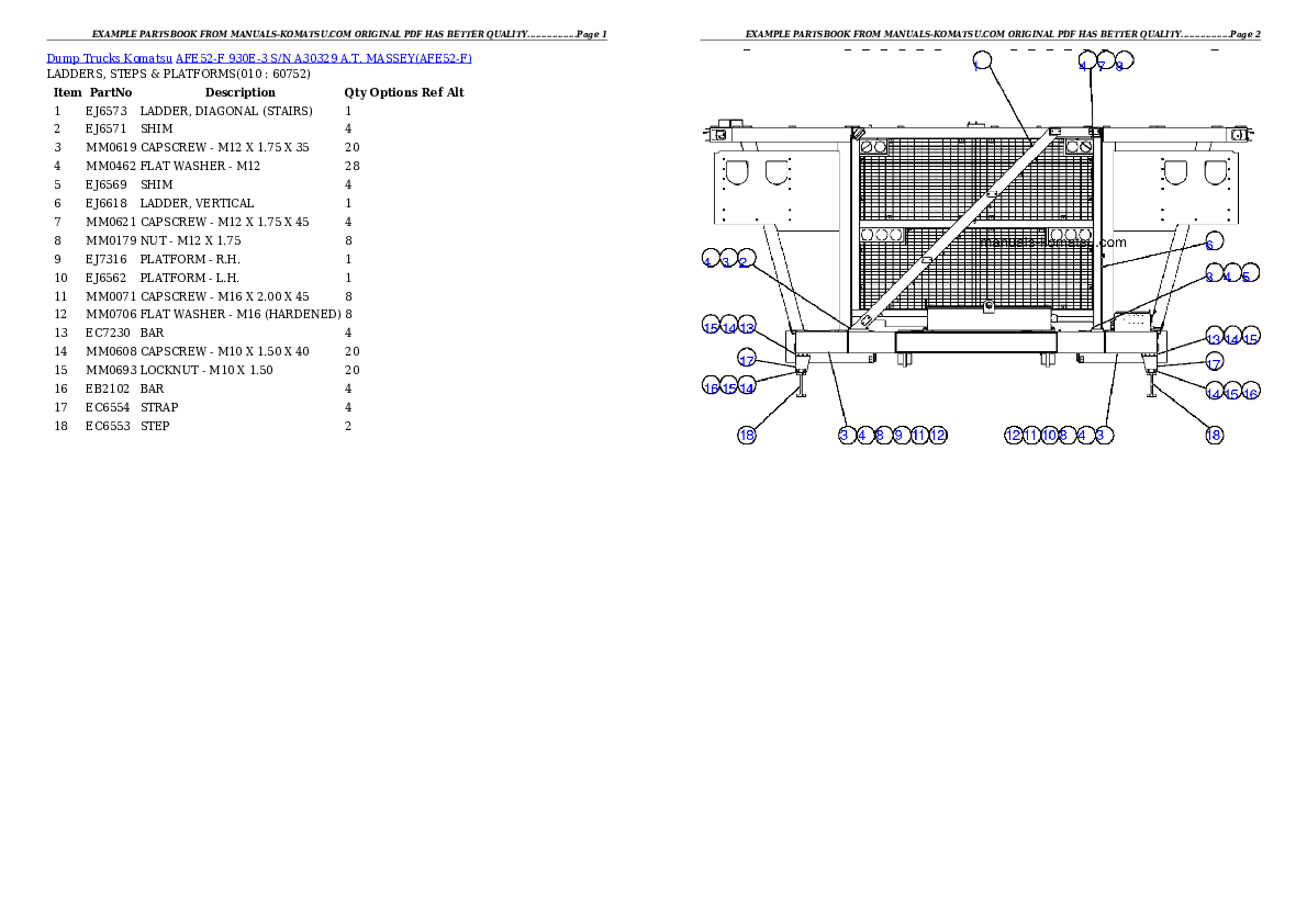 Protected: AFE52-F 930E-3 S/N A30329  A.T. MASSEY Partsbook