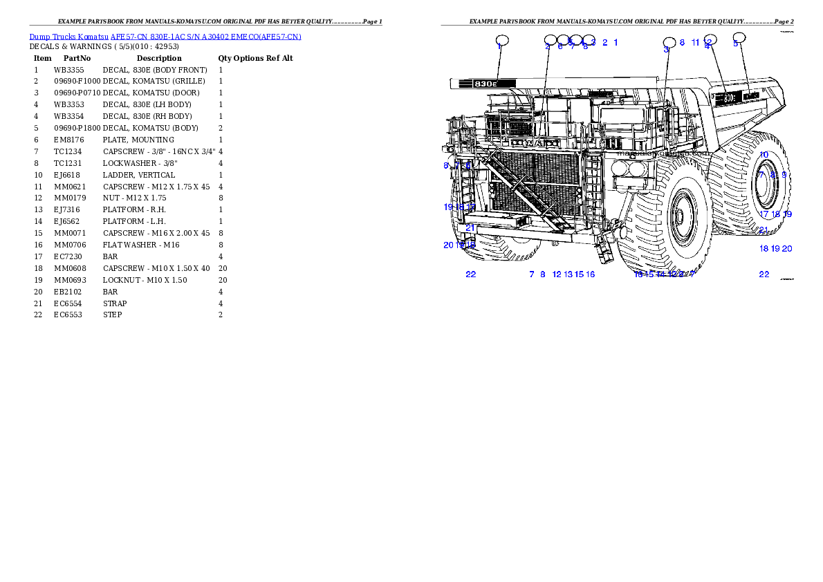 Protected: AFE57-CN 830E-1AC S/N A30402     EMECO Partsbook