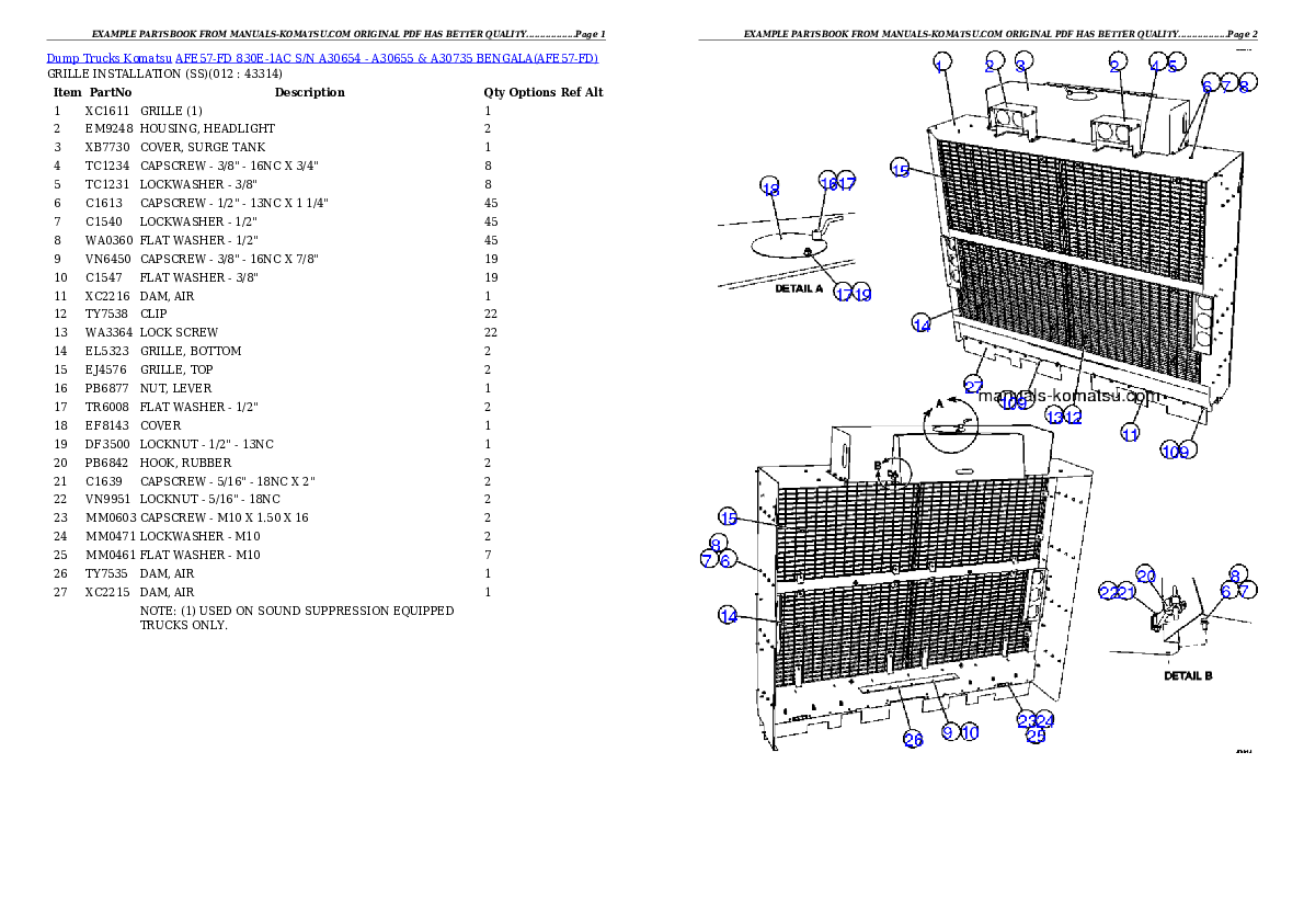 Protected: AFE57-FD 830E-1AC S/N A30654 – A30655 & A30735 BENGALA Partsbook