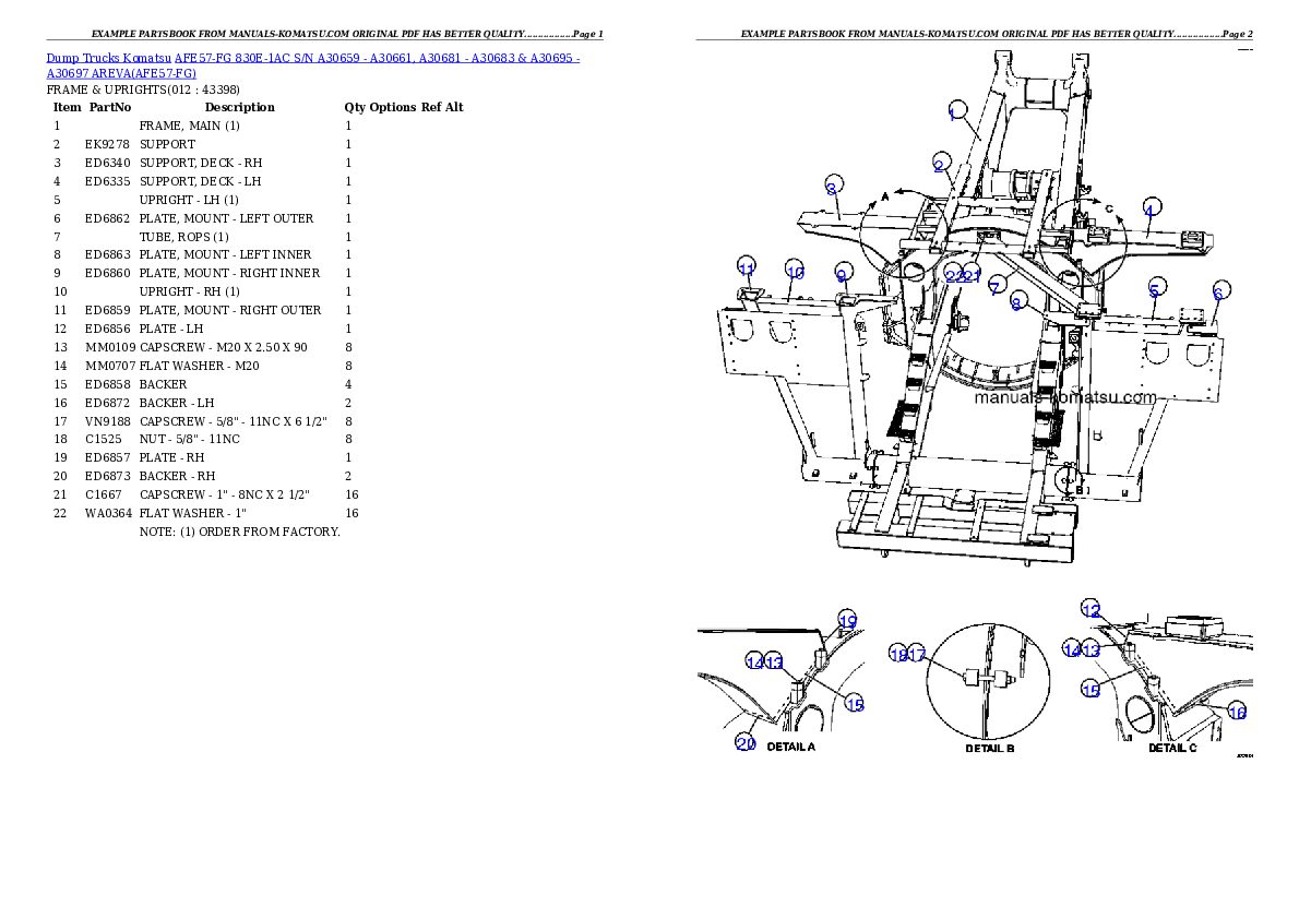 Protected: AFE57-FG 830E-1AC S/N A30659 – A30661, A30681 – A30683 & A30695 – A30697   AREVA Partsbook